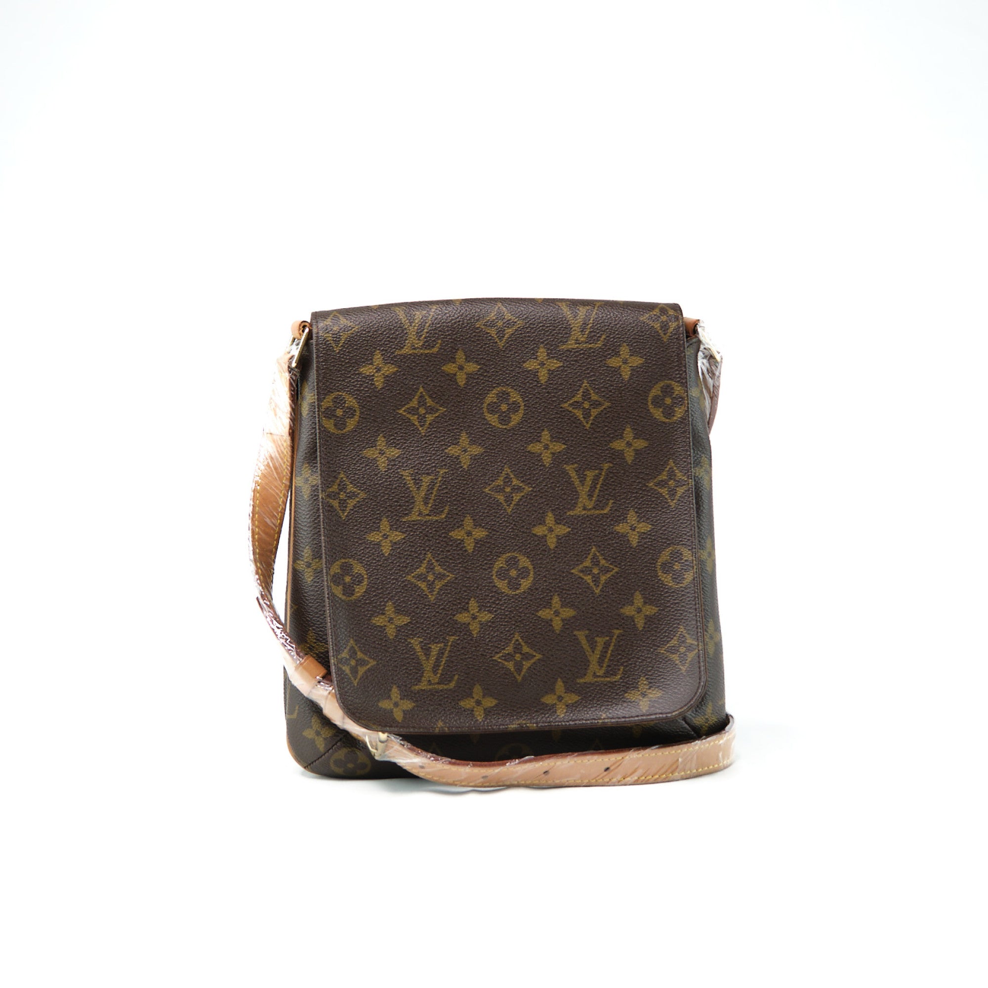 Belem MM, Used & Preloved Louis Vuitton Shoulder Bag, LXR USA, Brown