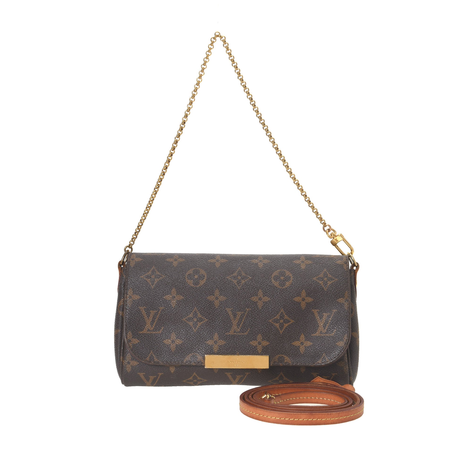 Louis Vuitton Favorite PM Monogram 100% Authentic LV Crossbody/Shoulder Bag