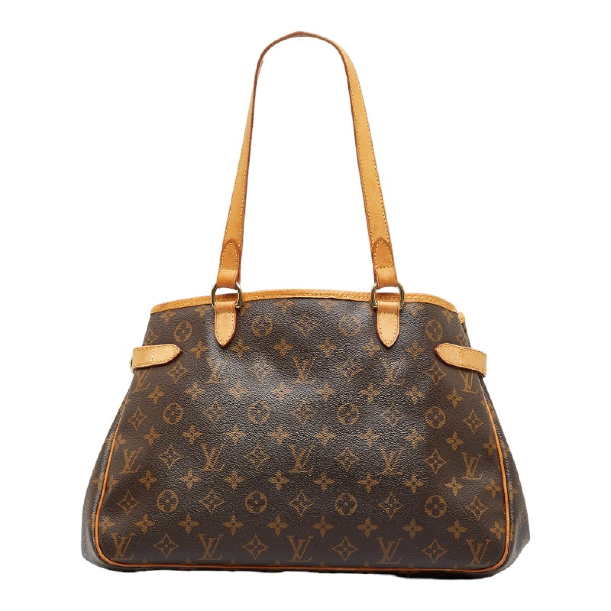 Batignolles Horizontal, Used & Preloved Louis Vuitton Tote Bag, LXR USA, Brown