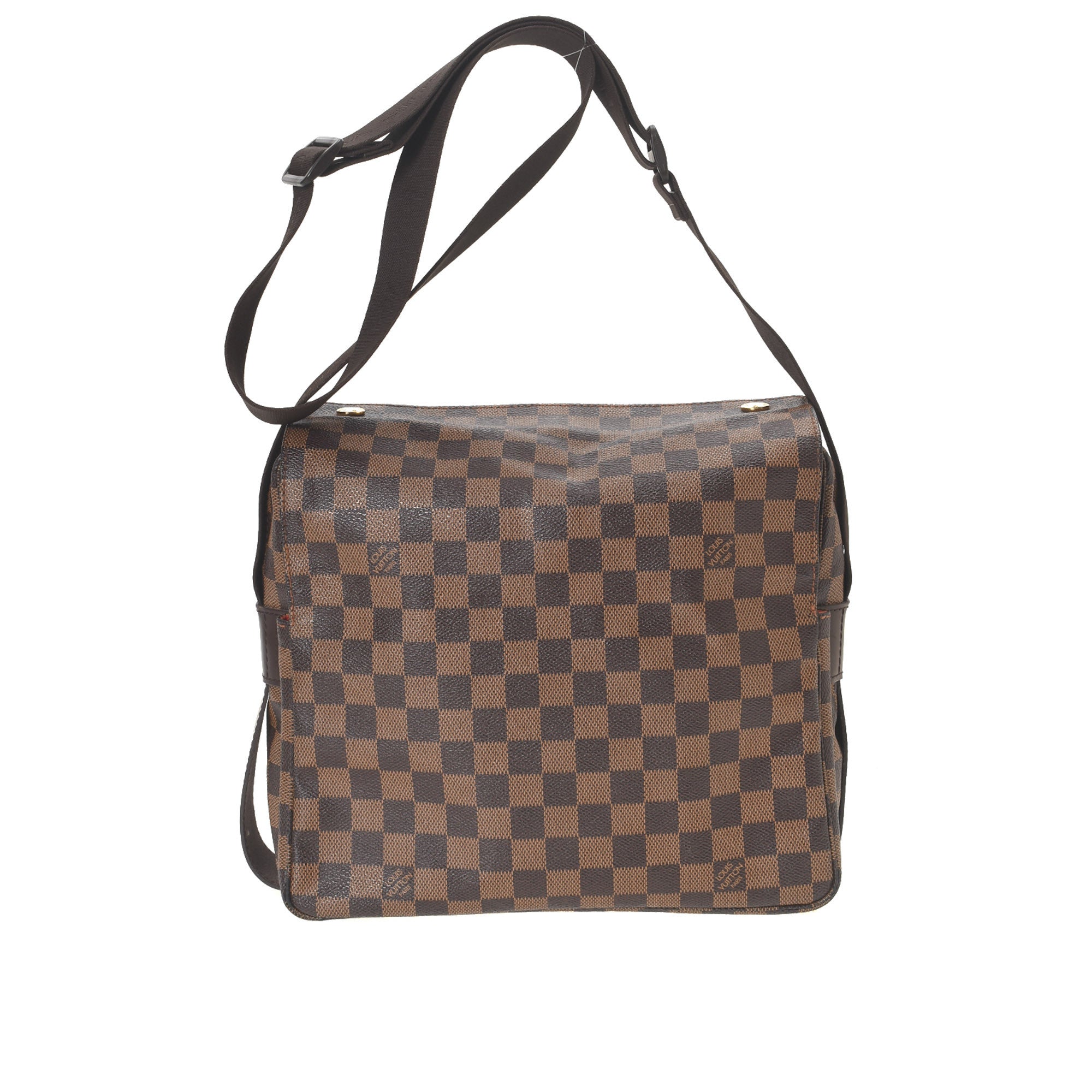 Louis Vuitton Louis Vuitton Flat Messenger Shoulder Bag Gray x Orange –  NUIR VINTAGE