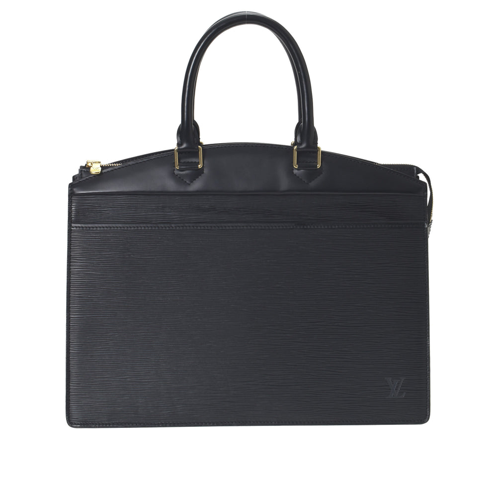 Louis Vuitton Noir Monogram Canvas Phenix PM Bag at 1stDibs