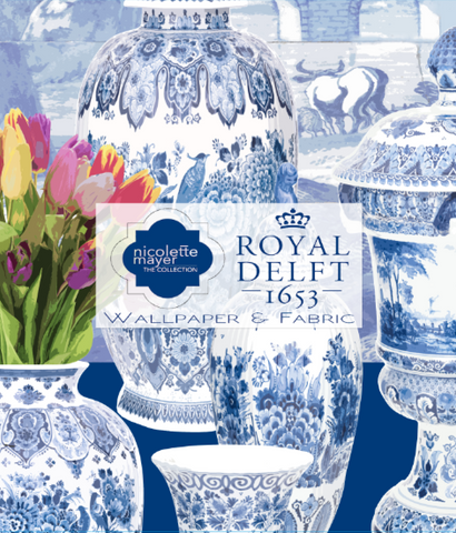 Royal Delft Wallpaper Book Cover