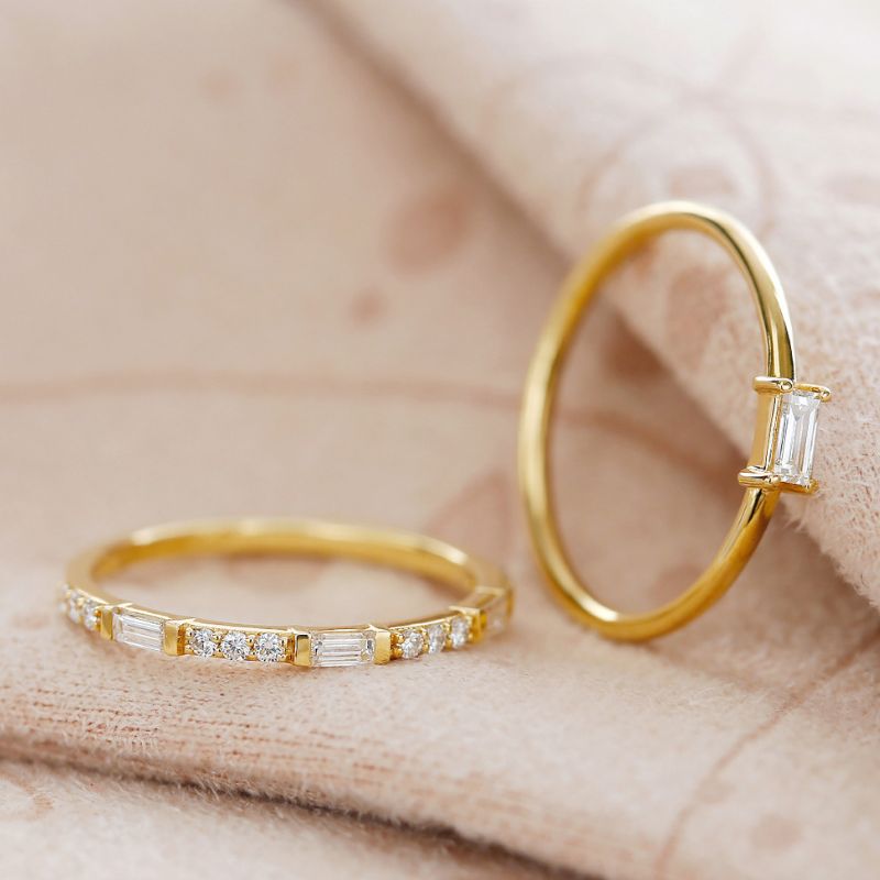 Shanti Moksha Diamond Wedding Ring 