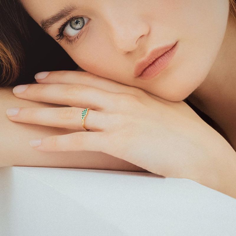 Brami emerald ring