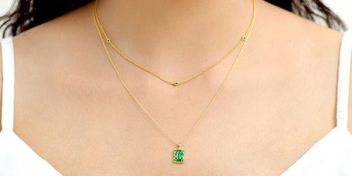 Asonya Emerald Choker Necklace