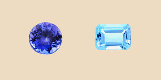 Tanzanite & Topaze Bleu