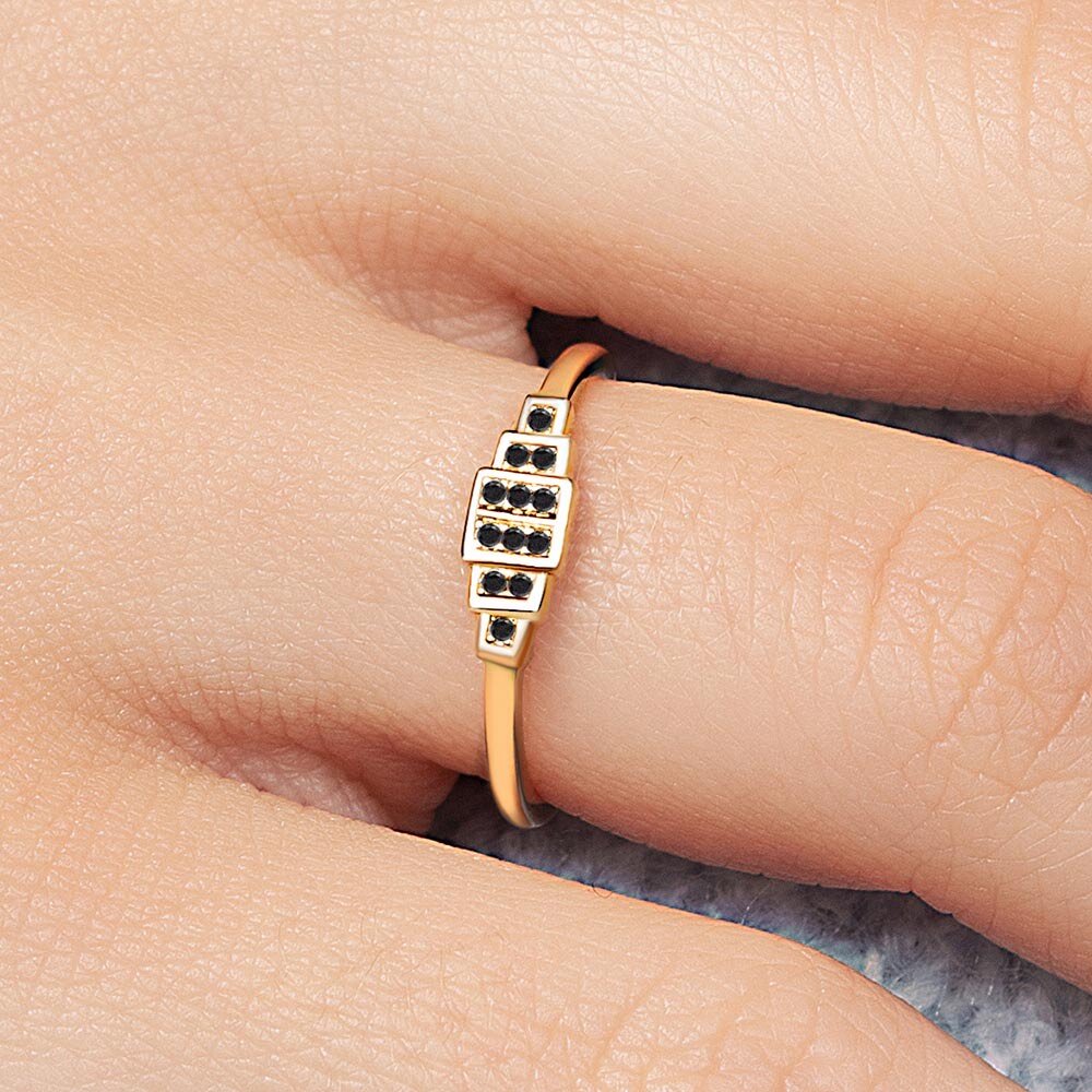 black diamond engagement ring brami