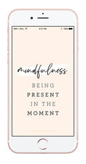 Mindfulness wallpaper