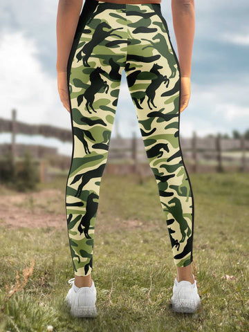 army horses leggings