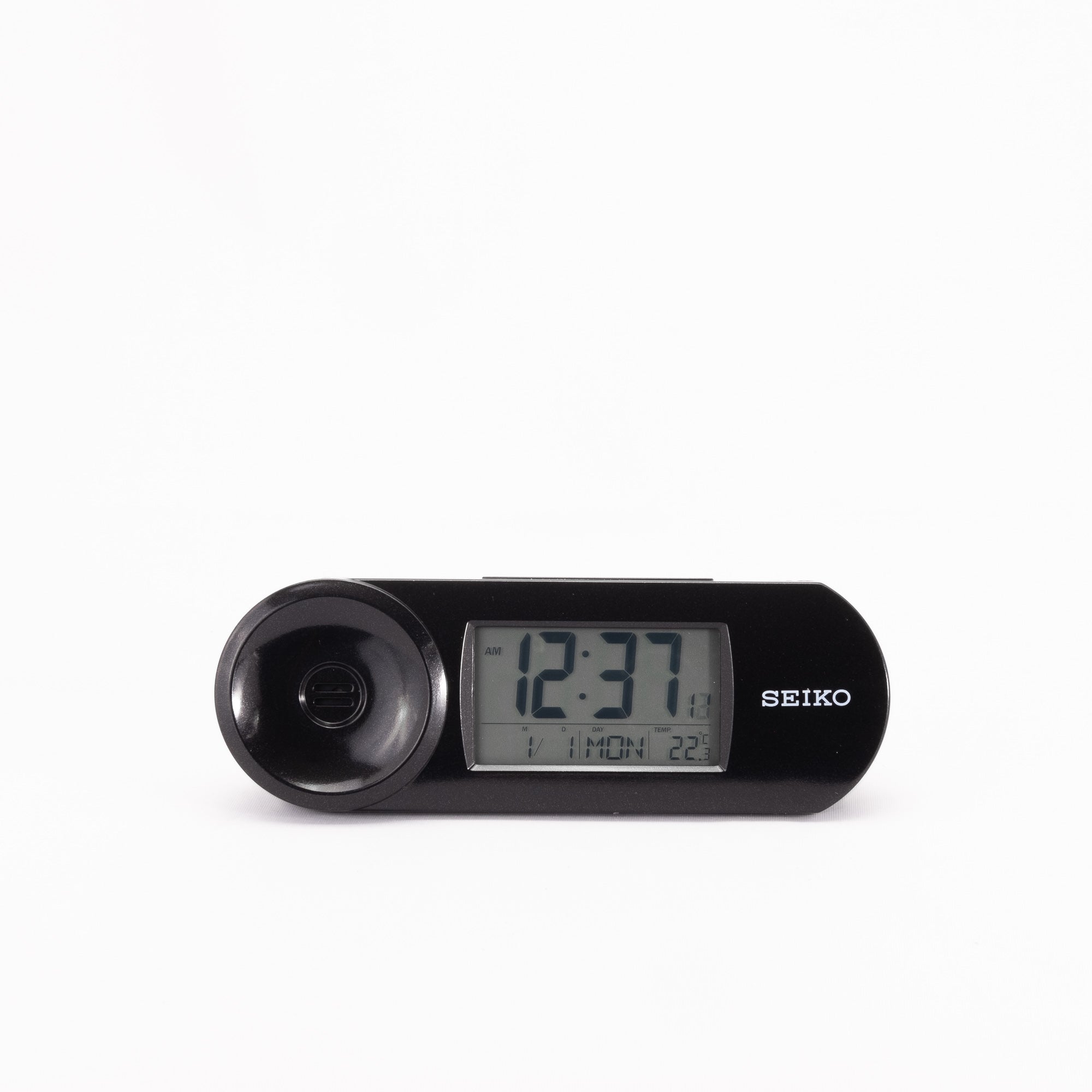 Seiko QHL067K Digital Travel Alarm Clock – Russell Jewellers