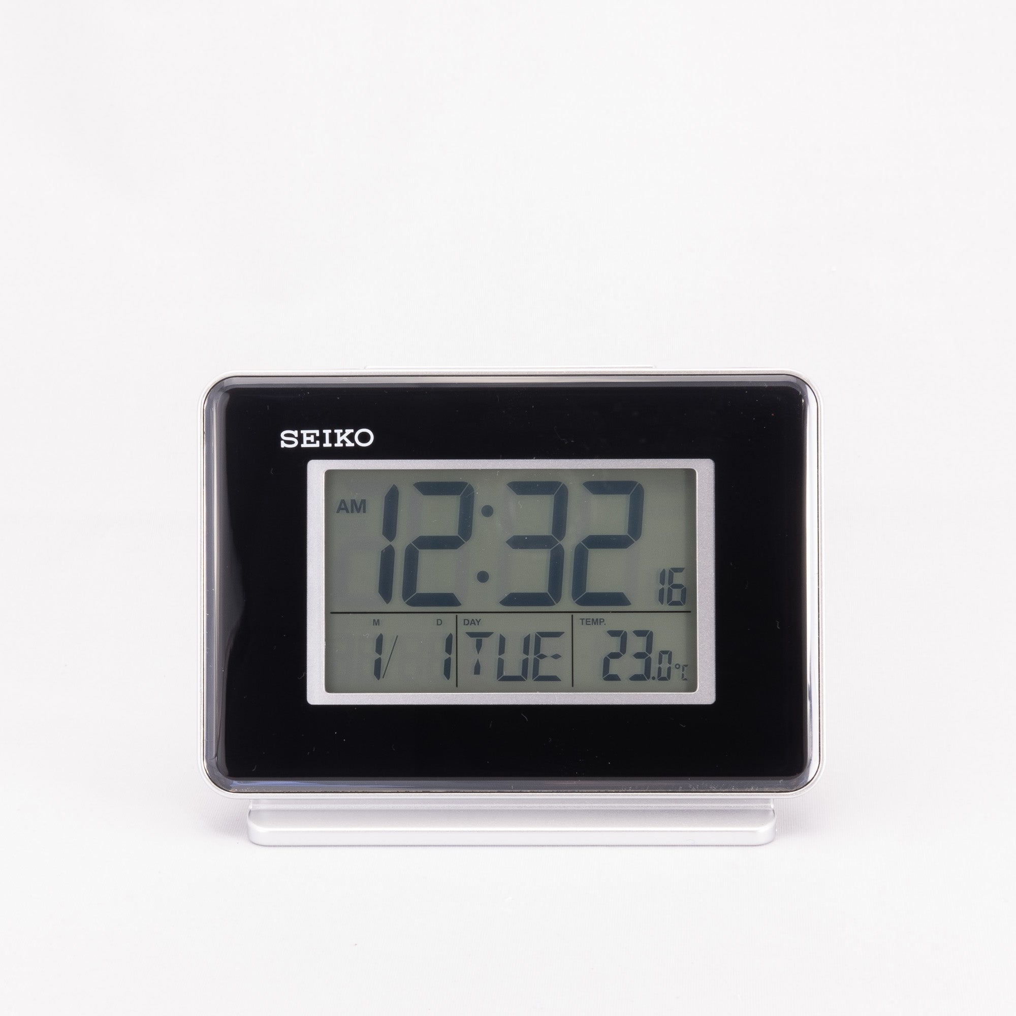 Seiko QHL068K Travel Clock Dual Alarm and Date – Russell Jewellers