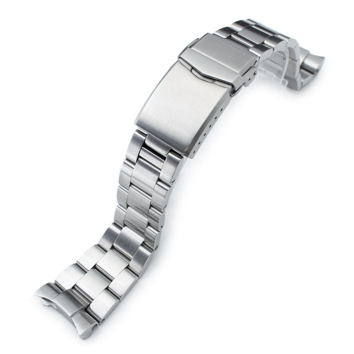 Super-O Boyer Watch Band for SEIKO Diver SKX007, Brushed V-Clasp Butto –  Russell Jewellers