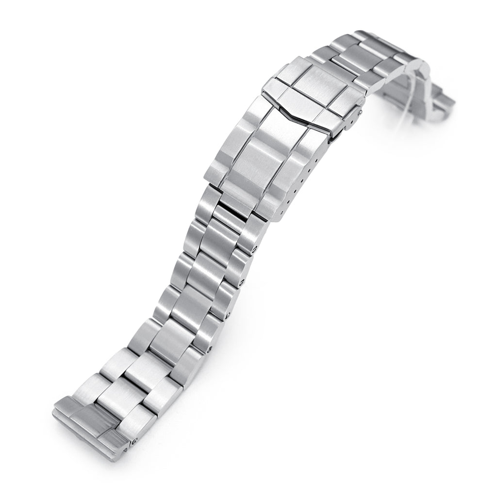 Strapcode watch bracelet 20mm super 3d oyster 316l stainless steel watch  bracelet for seiko mechanical automatic sarb033 wetsuit ratchet wcp28923   Fruugo IE