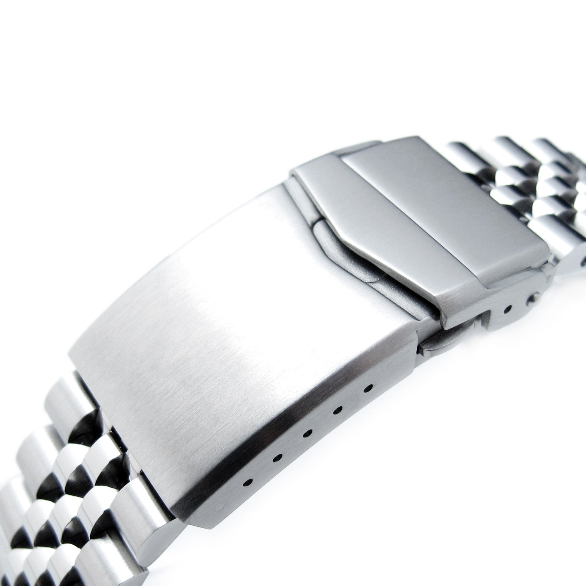 Super-J Louis Stainless Steel Watch Band for New Seiko 5 SRPE – Russell  Jewellers