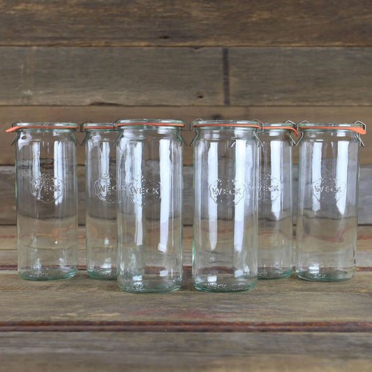 769 - Large Quadro Jar (Set of 6)