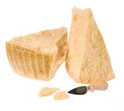 Agriform 9 lb. 15-16 Month Aged DOP Grana Padano Cheese Wedge