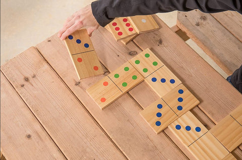 domino wood game