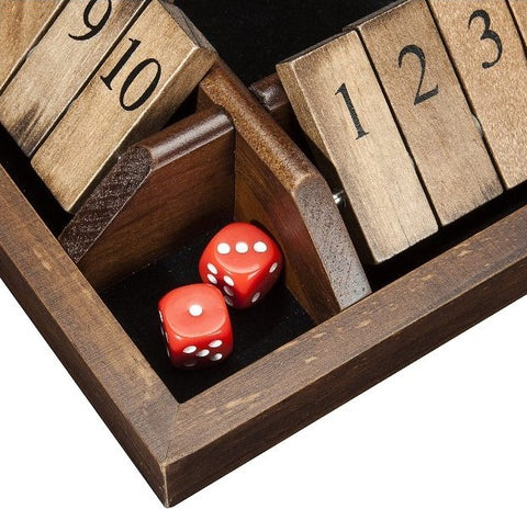 wood dice game