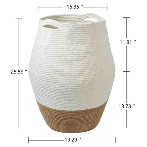 cotton rope laundry hampers