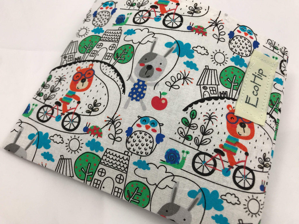 Dog Snack Bag, Owl Snack Baggie, Doggie Lunch Bag for Kids - EcoHip Custom Designs