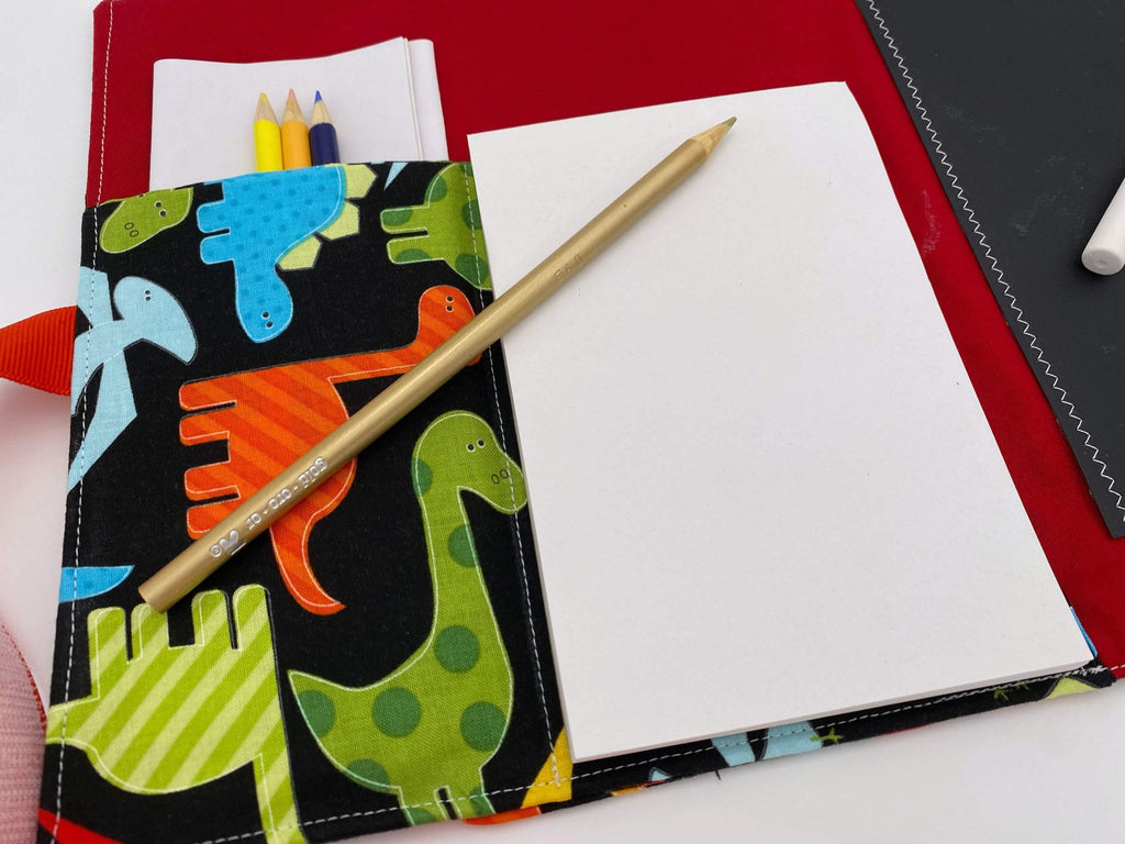 Dinosaur Crayon Roll, Toddler Travel Toy, Boy's Crayon Case, Crayon Wa –  EcoHip Custom Designs