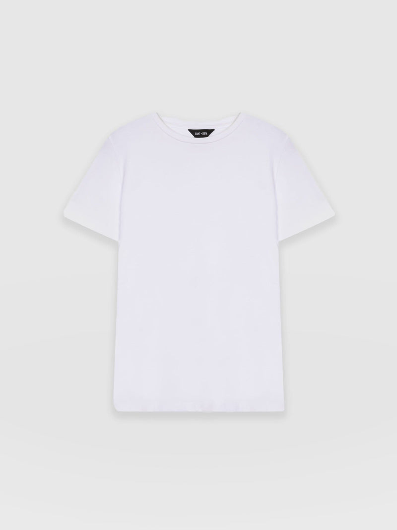 Easy Tee White - Women's T-Shirts | Saint + Sofia® UK