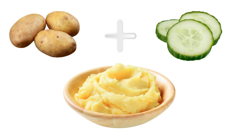 Kartoffeln und Gurken