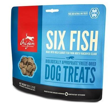 Orijen Fd Treat Chien Six Poisson 0 092 Kg Lyf Distribution