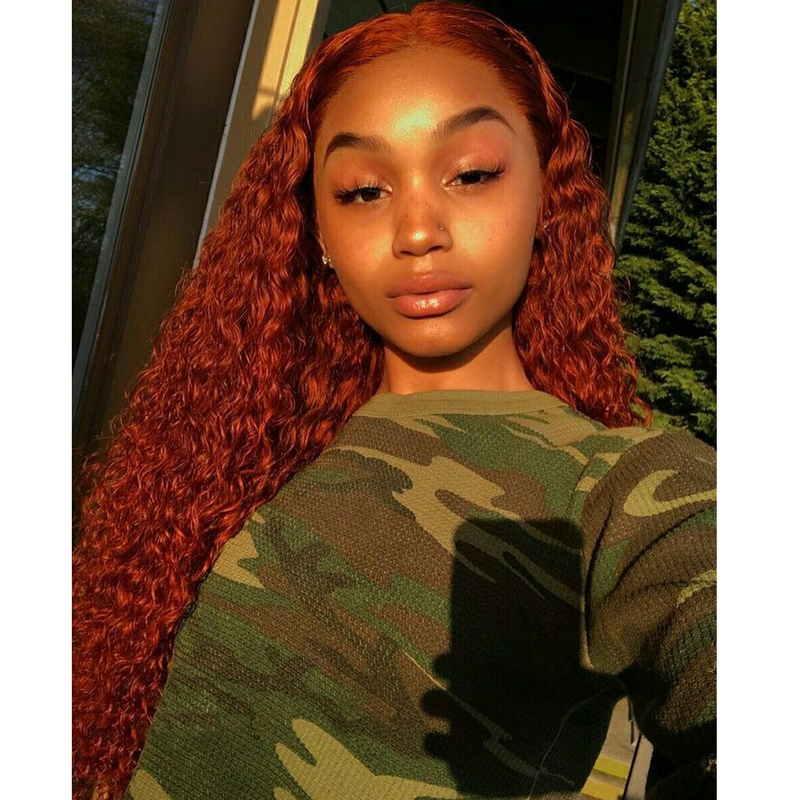 red wigs for black women