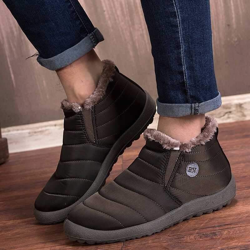 warm ankle booties