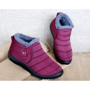 women's soft sole warm ankle boots