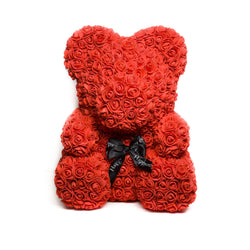 handmade luxury rose teddy bear