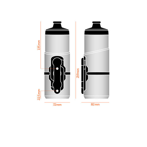 magnetic water bottle holder bike