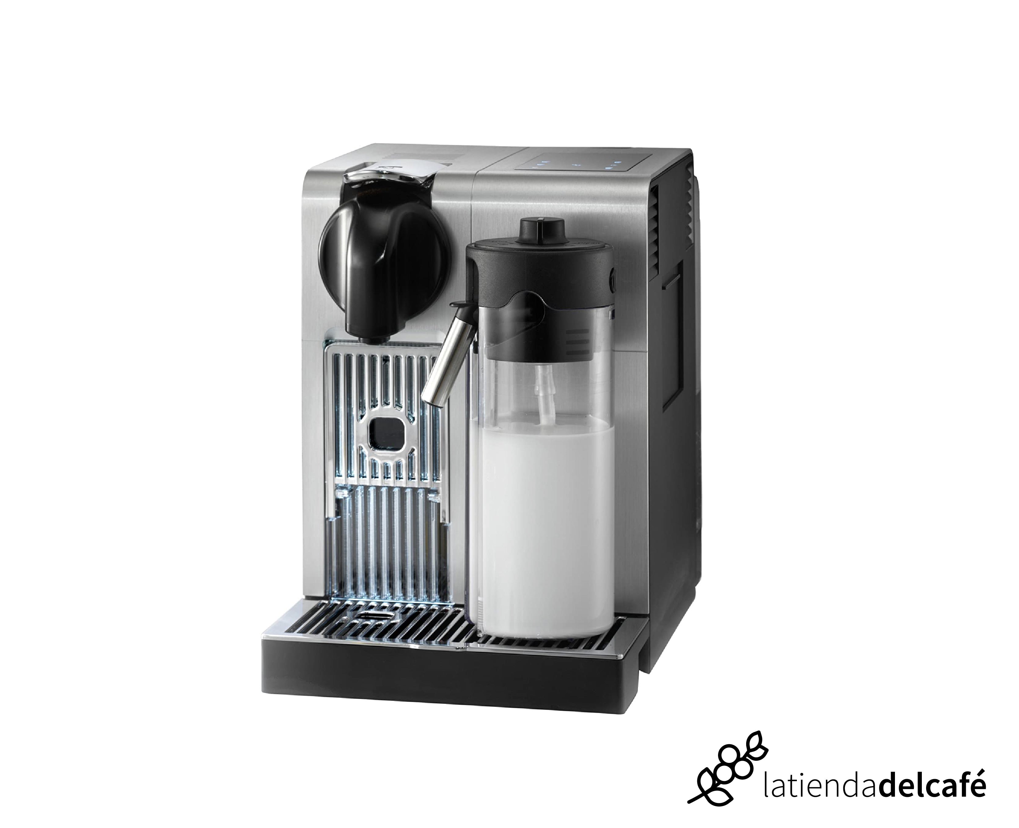 Máquina de café espresso súper automática Delonghi - con un molinillo de  cerámica silencioso ajustable, doble caldera, espumador de leche para