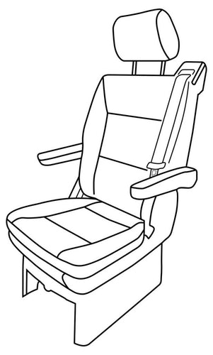 T5/T6/T6.1 Sitzbezüge Vordersitze – paarweise verschiedene Designs –  BUS-BOXX