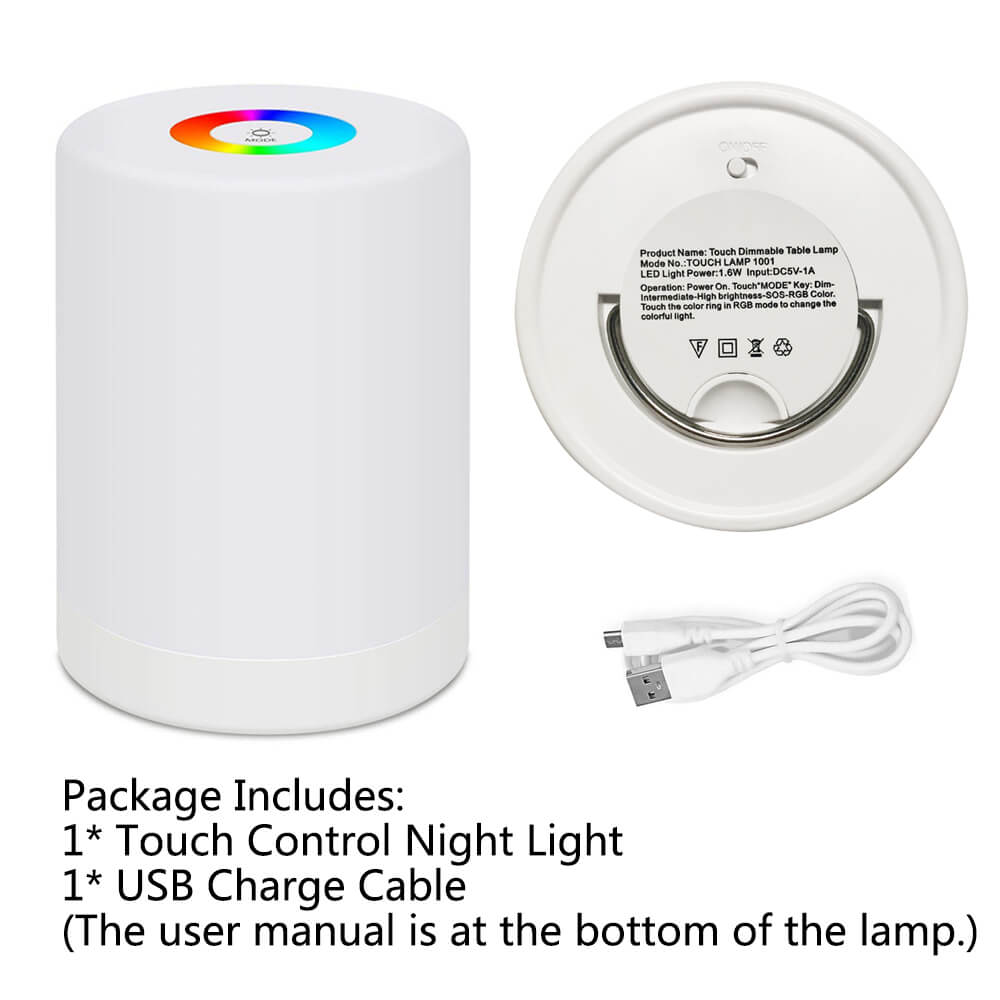 touch dimmable table lamp 1001