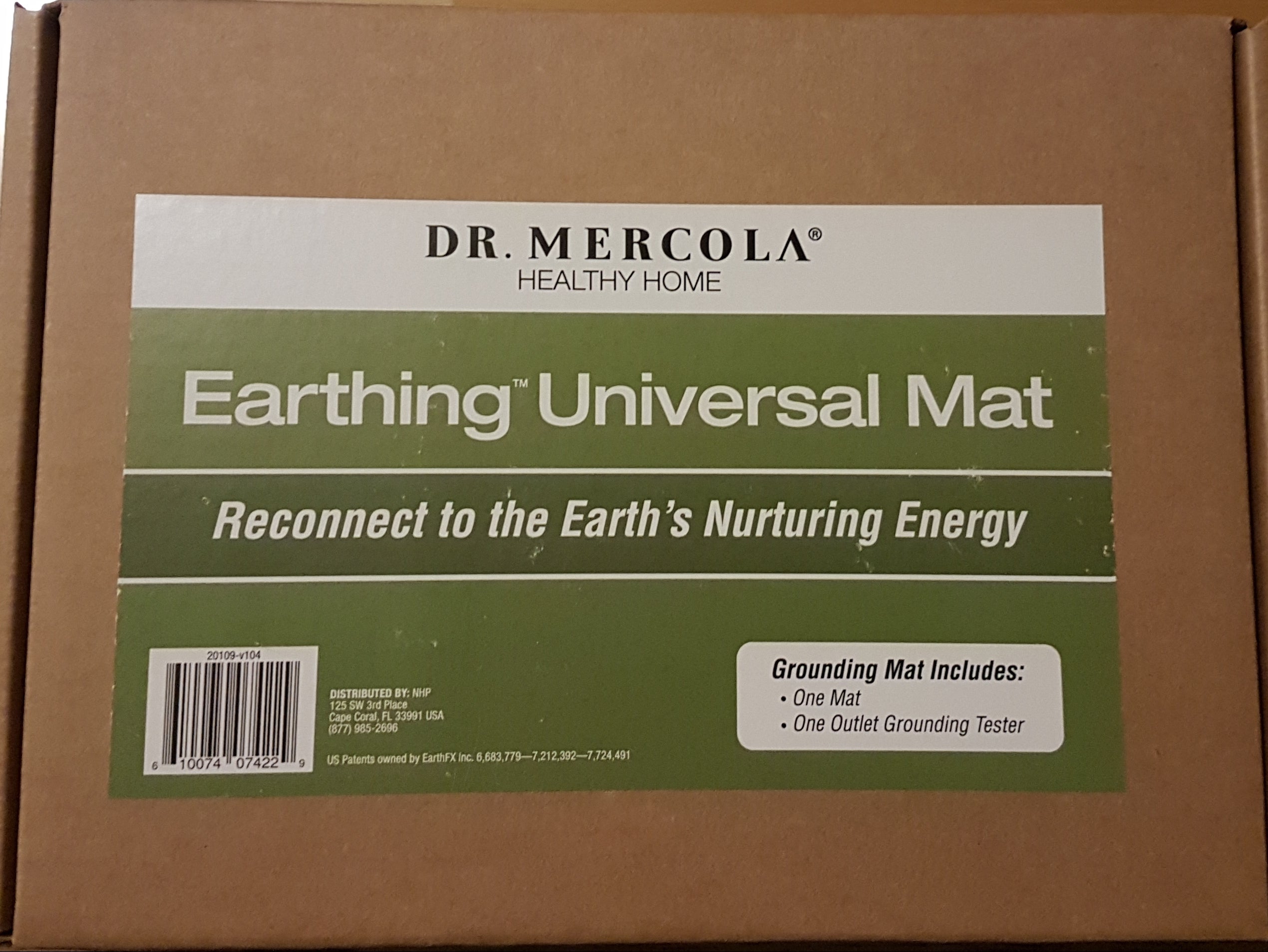 Dr Mercola Earthing Universal Mat With Singapore Adapters