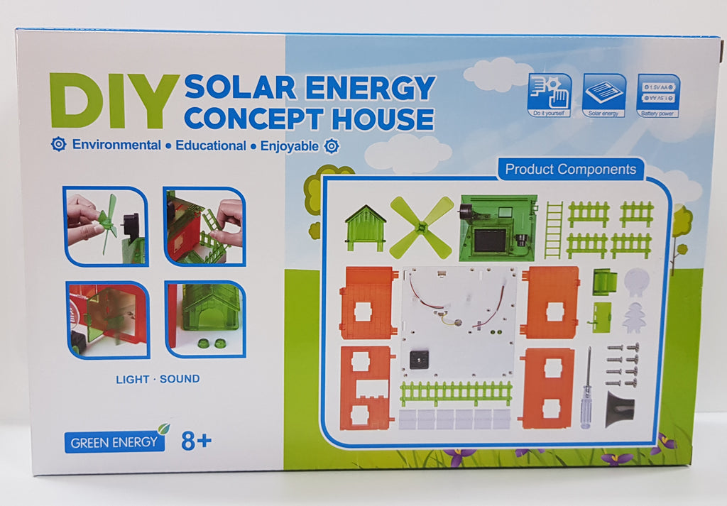 DIY Solar Energy Concept House - STEM - RightToLearn.com.sg