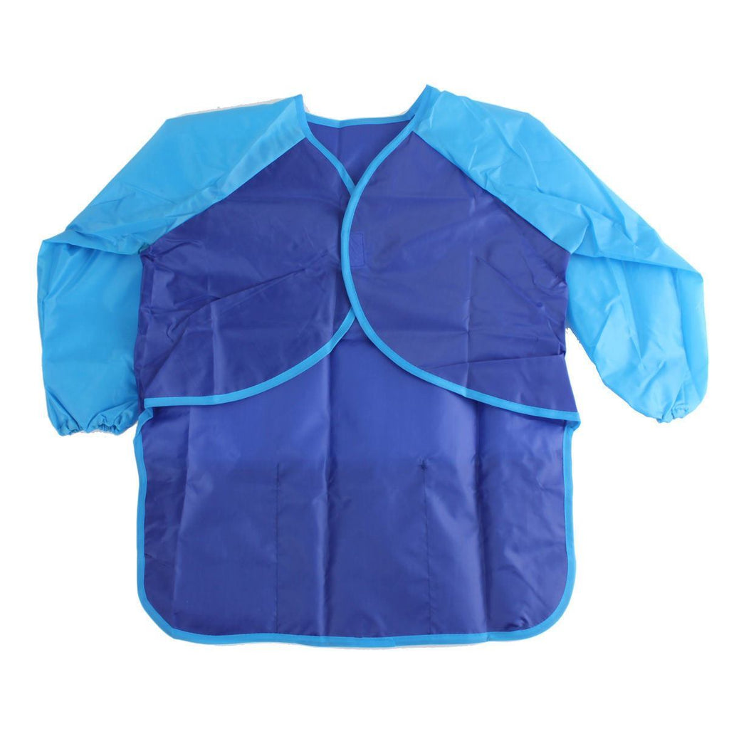 Plastic Apron for Art & Craft - Kids Size Long Sleeves - BLUE ...