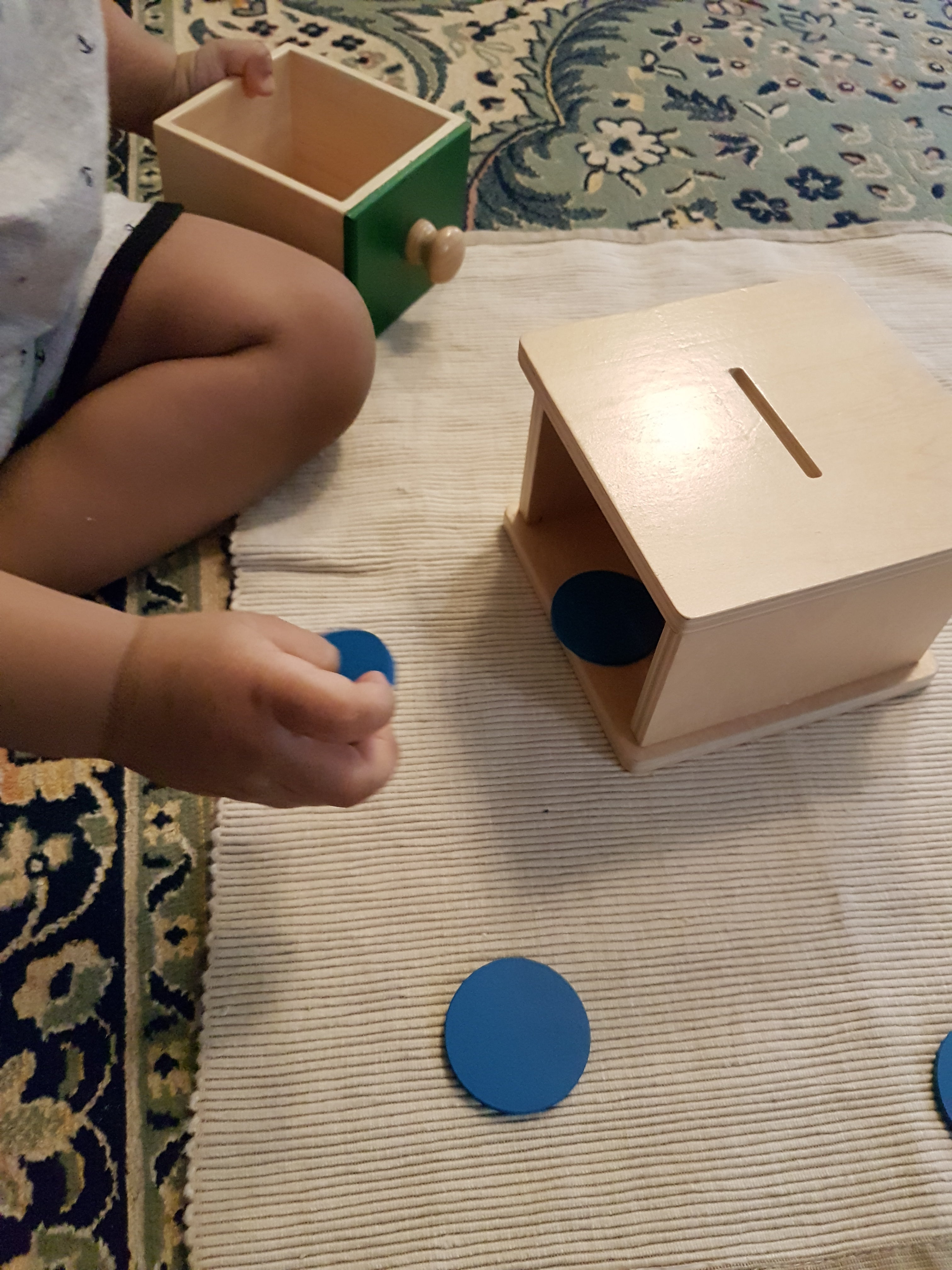 montessori infant coin box