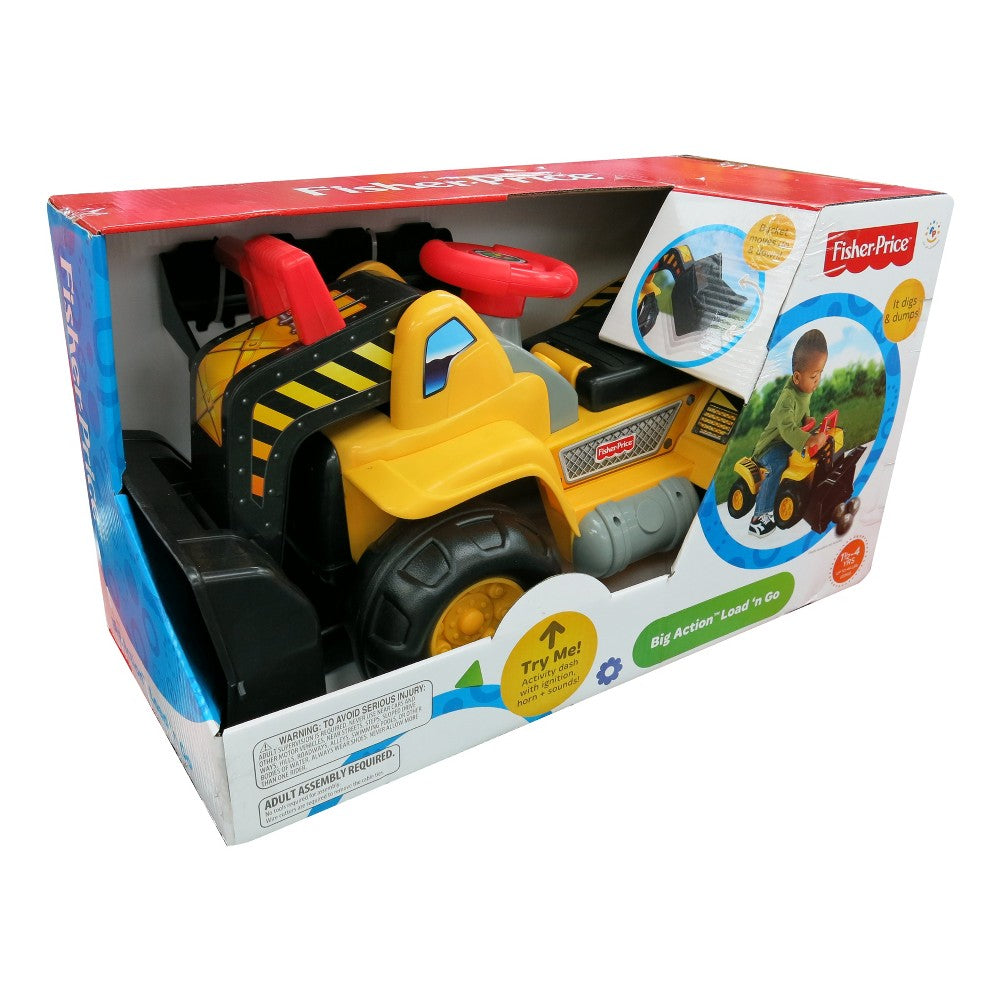 fisher price ride on dump truck