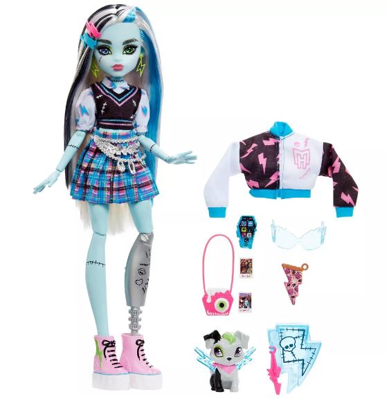 Monster High Lagoona Blue Fashion Doll in Monster Ball Party Dress with  Accessories