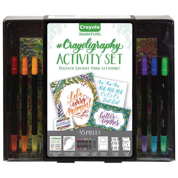 Crayola Sketch & Color Art Kit, Assorted Colors, 70 Pieces/Case (041050)