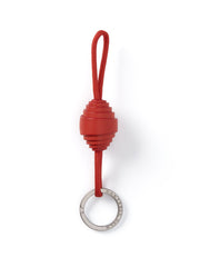 Oliver Spencer CAMPBELL COLE RED LEATHER SIMPLE KEY TOGGLE