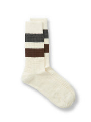 Miller Socks Brunel Cream/Brown