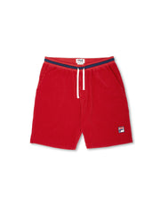 FILA X OLIVER SPENCER ARI JERSEY SHORTS AUCKLAND RED