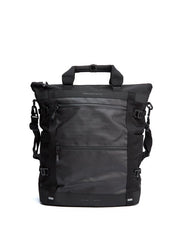 GROUNDTRUTH BLACK RECYCLED PLASTIC RIKR TECHNICAL TOTE