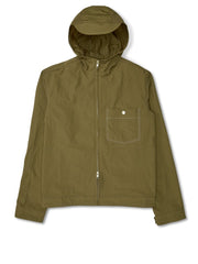 HOODED VENTNOR JACKET BICKERTON DARK OLIVE