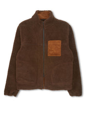 Bembridge Fleece Jacket Fairfax Brown