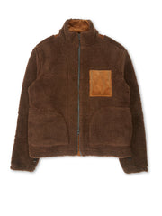 Bembridge Fleece Jacket Fairfax Brown